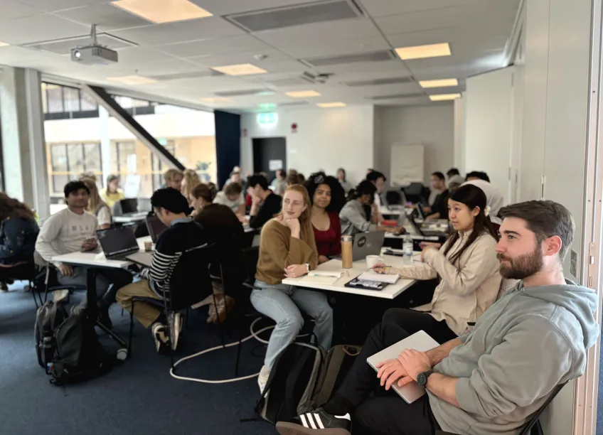 Photo from a workshop with young researchers earlier this year. The new facilities allow LINXS to host more events — sometimes even simultaneously. Photo: J. Martell