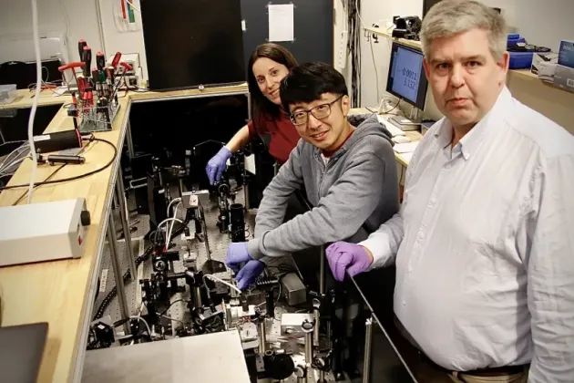 Photo of researchers.